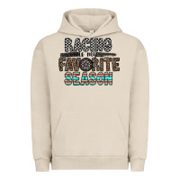 Pigment French Oak racing is my favorite season Urban Hoodie - CowhideDigitalArt