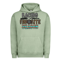 Pigment Oil Green racing is my favorite season Urban Hoodie - CowhideDigitalArt