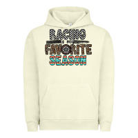 Pigment Pistachio racing is my favorite season Urban Hoodie - CowhideDigitalArt