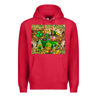 Cardinal St. Patrick's Day gnomies truck tumbler Premium Hoodie - Neo Western