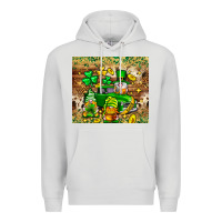 Dove Grey St. Patrick's Day gnomies truck tumbler Premium Hoodie - Neo Western