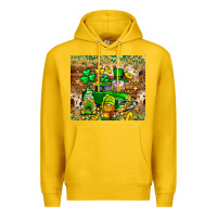 Lemon St. Patrick's Day gnomies truck tumbler Premium Hoodie - Neo Western