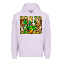 Lilac St. Patrick's Day gnomies truck tumbler Premium Hoodie - Neo Western