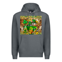 Rock St. Patrick's Day gnomies truck tumbler Premium Hoodie - Neo Western