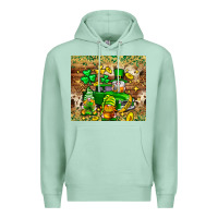 St. Patrick's Day Gnomies Truck Tumbler Premium Hoodie | Teevron