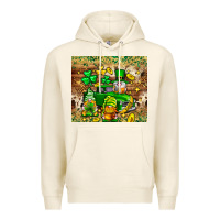 Tofu St. Patrick's Day gnomies truck tumbler Premium Hoodie - Neo Western