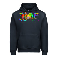 Navy lgbtq pride  libbey glass Urban Hoodie - HRA Design Shop