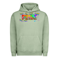 Pigment Oil Green lgbtq pride  libbey glass Urban Hoodie - HRA Design Shop