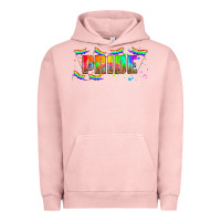Pigment Salmon lgbtq pride  libbey glass Urban Hoodie - HRA Design Shop