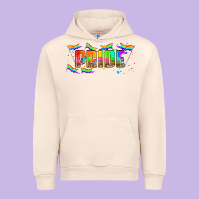 Lgbtq Pride  Libbey Glass Urban Hoodie Designed By Hra Design Shop