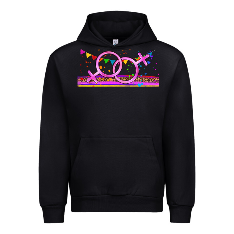Lgbtq Lesbian  Libbey Glass Urban Hoodie by HRA Design Shop | Teevron