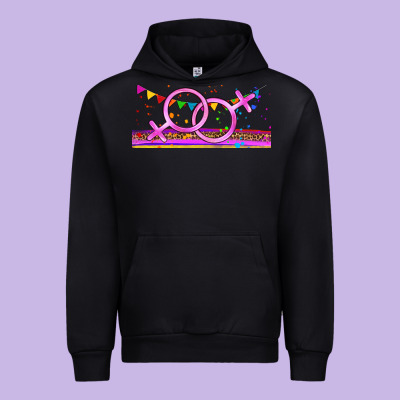 Lgbtq Lesbian  Libbey Glass Urban Hoodie Designed By Hra Design Shop