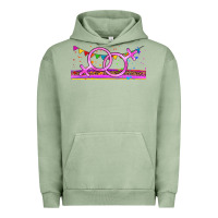 Pigment Oil Green lgbtq lesbian  libbey glass Urban Hoodie - HRA Design Shop