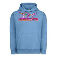 Pigment Pebble Blue lgbtq lesbian  libbey glass Urban Hoodie - HRA Design Shop