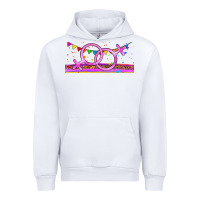 White lgbtq lesbian  libbey glass Urban Hoodie - HRA Design Shop