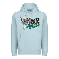 Blue Mist hair hustler2 Premium Hoodie - SublimationCraftShop
