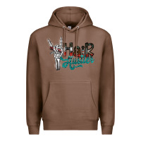 Chestnut hair hustler2 Premium Hoodie - SublimationCraftShop