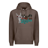 Coffee hair hustler2 Premium Hoodie - SublimationCraftShop