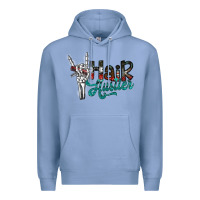 Colony Blue hair hustler2 Premium Hoodie - SublimationCraftShop
