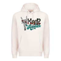 Pale Pink hair hustler2 Premium Hoodie - SublimationCraftShop