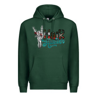 Sports Green hair hustler2 Premium Hoodie - SublimationCraftShop