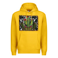 Lemon aztec cowhide cacti Premium Hoodie - RanaPortraitStore