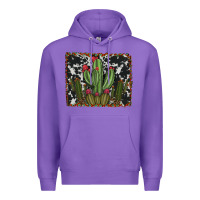 Purple aztec cowhide cacti Premium Hoodie - RanaPortraitStore