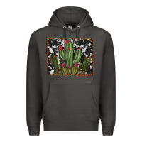 Smoke aztec cowhide cacti Premium Hoodie - RanaPortraitStore