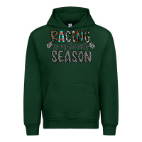 Forest Green Racing Is My Favorite Season Urban Hoodie - CowhideDigitalArt