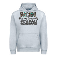 Heather Grey Racing Is My Favorite Season Urban Hoodie - CowhideDigitalArt