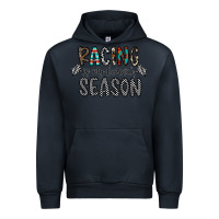 Navy Racing Is My Favorite Season Urban Hoodie - CowhideDigitalArt