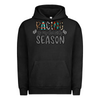 Pigment Black Racing Is My Favorite Season Urban Hoodie - CowhideDigitalArt