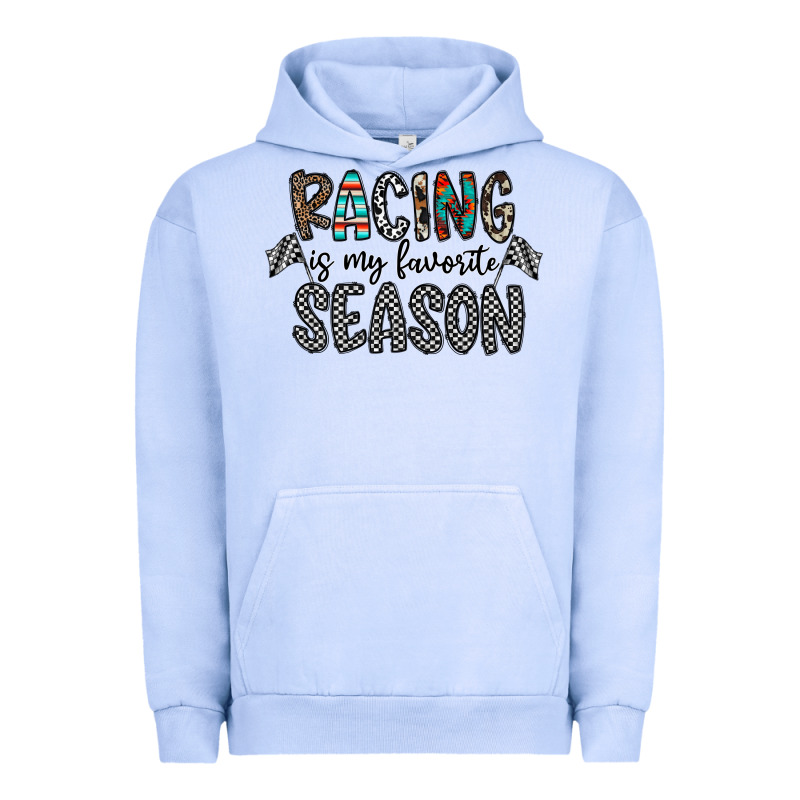 Racing Is My Favorite Season Urban Hoodie by CowhideDigitalArt | Teevron