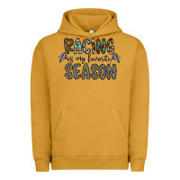 Pigment Peanut Butter Racing Is My Favorite Season Urban Hoodie - CowhideDigitalArt