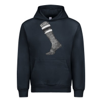 Navy black sock fa element Urban Hoodie - FaDigitalArtStudio