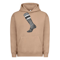 Pigment Burro black sock fa element Urban Hoodie - FaDigitalArtStudio