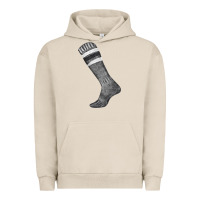 Pigment French Oak black sock fa element Urban Hoodie - FaDigitalArtStudio