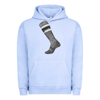Pigment Grape Ice black sock fa element Urban Hoodie - FaDigitalArtStudio