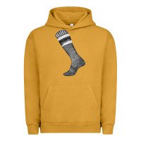 Pigment Peanut Butter black sock fa element Urban Hoodie - FaDigitalArtStudio