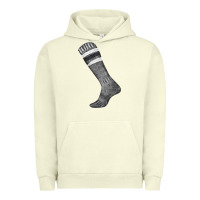 Pigment Pistachio black sock fa element Urban Hoodie - FaDigitalArtStudio