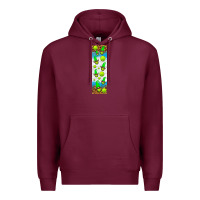 Burgundy tennis penwraps Premium Hoodie - HRA Design Shop