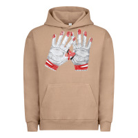 Pigment Burro batting gloves Urban Hoodie - FaDigitalArtStudio