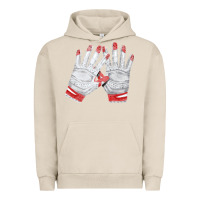 Pigment French Oak batting gloves Urban Hoodie - FaDigitalArtStudio