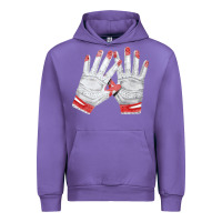 Tulip batting gloves Urban Hoodie - FaDigitalArtStudio