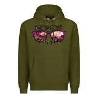 Army Green howdy cowgirl Premium Hoodie - SublimationCraftShop