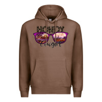 Chestnut howdy cowgirl Premium Hoodie - SublimationCraftShop