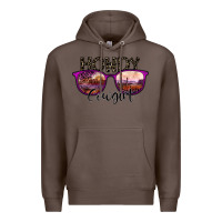 Coffee howdy cowgirl Premium Hoodie - SublimationCraftShop
