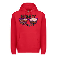 Red howdy cowgirl Premium Hoodie - SublimationCraftShop
