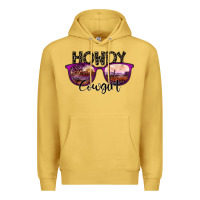 Howdy Cowgirl Premium Hoodie | Teevron