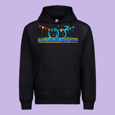Lgbtq Gay  Libbey Glass Urban Hoodie Designed By Hra Design Shop